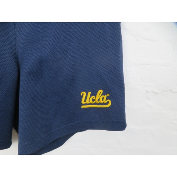 UCLA Bruins Shorts Mens Small Blue Adidas NCAA Basketball Mesh Performance 7" - Picture 2 of 7